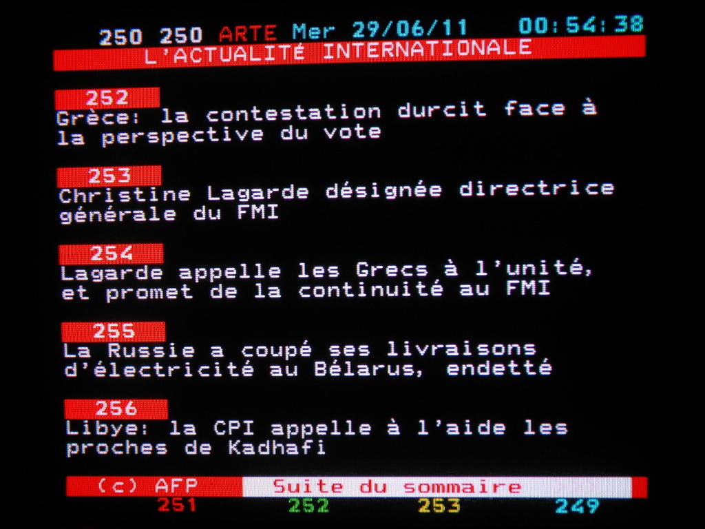 Teletext ARTE