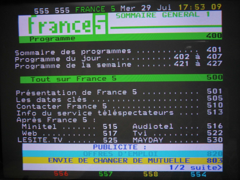 Teletext France 5