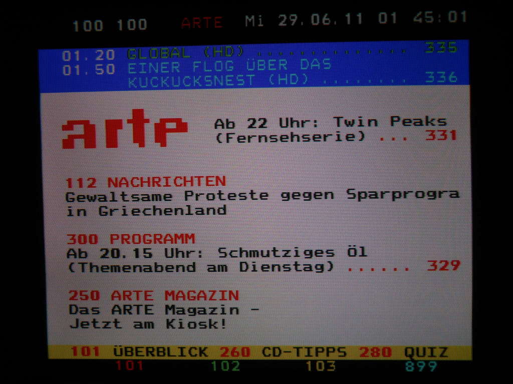 Teletext ARTE