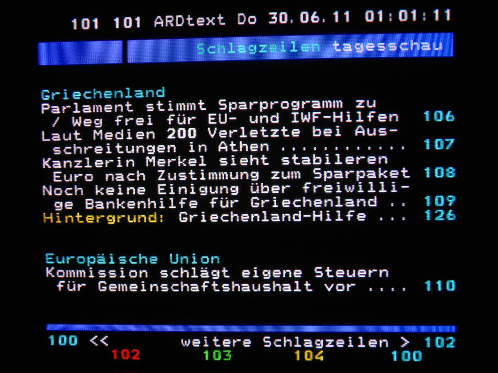 Teletext Das Erste