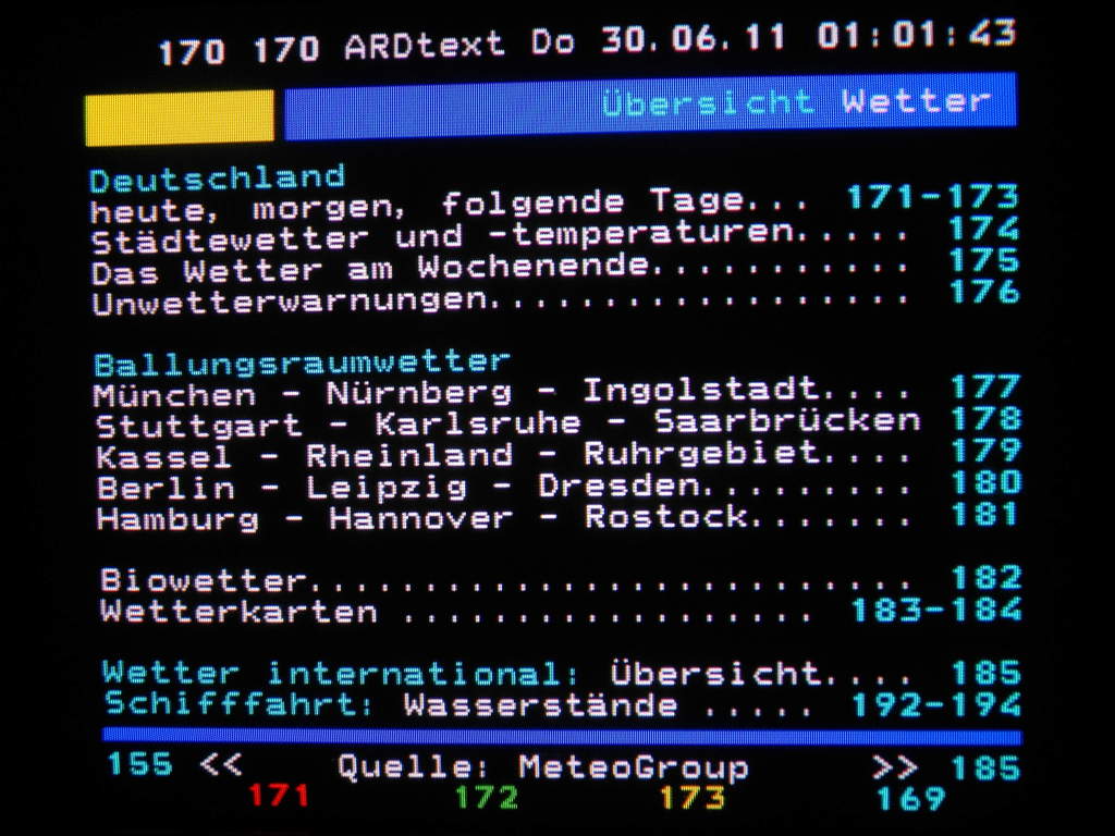 Teletext Das Erste