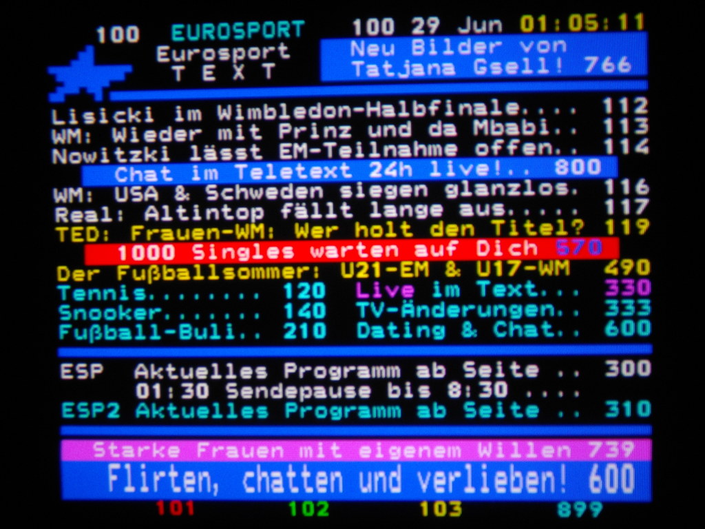 Teletext Eurosport
