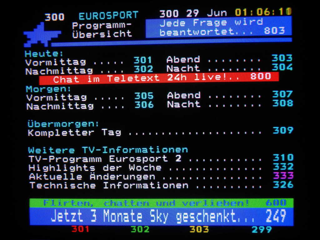 Teletext Eurosport