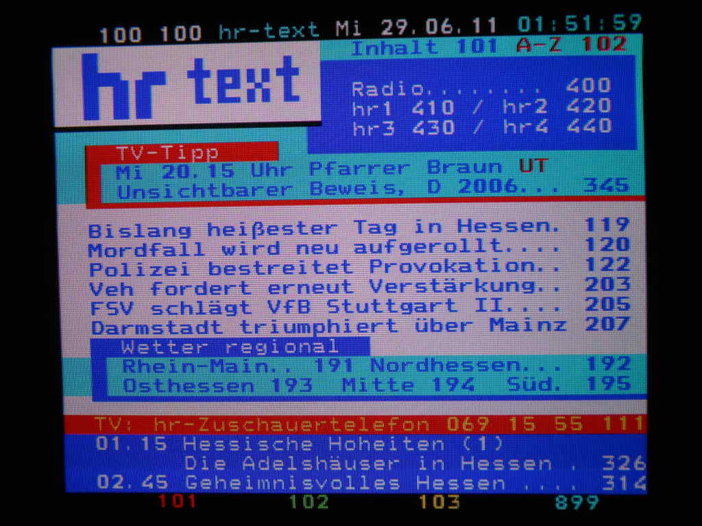 Teletext hr-fernsehen