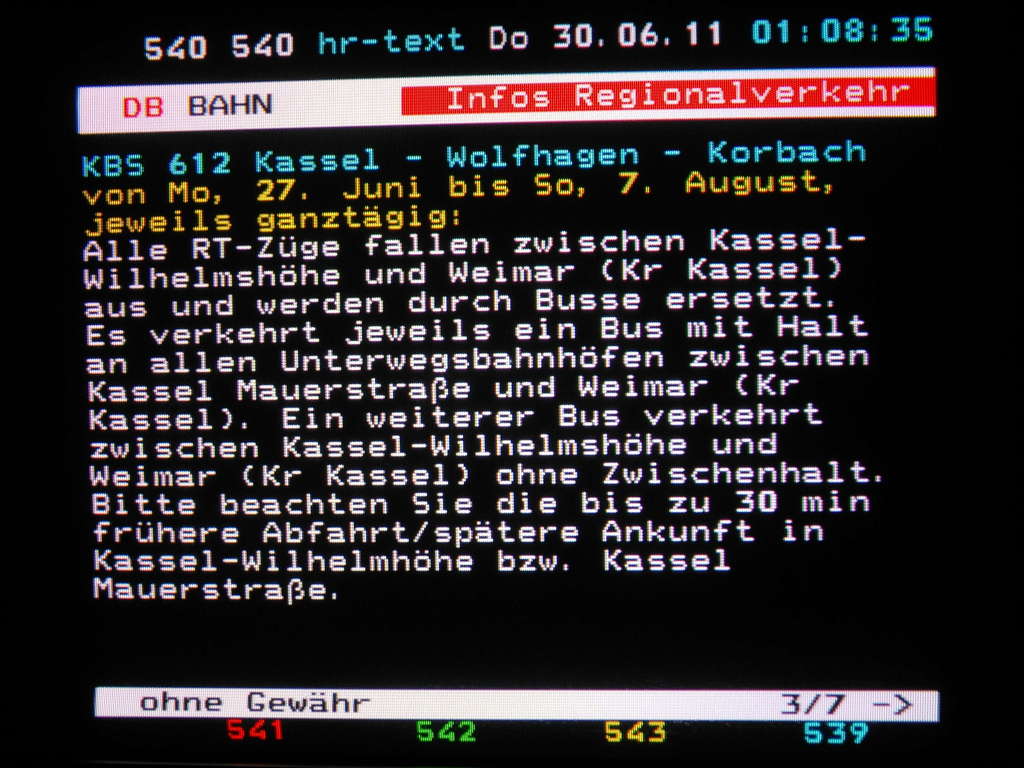 Teletext hr-fernsehen