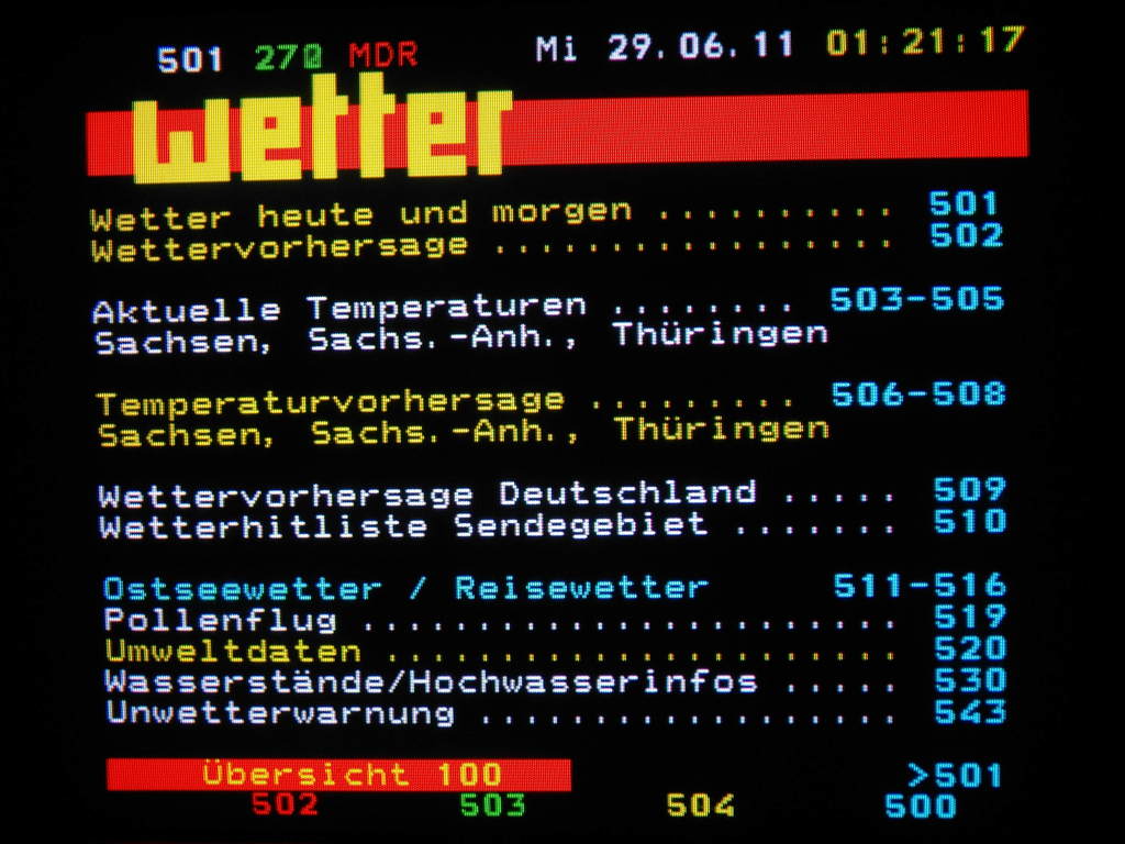 Teletext MDR Fernsehen