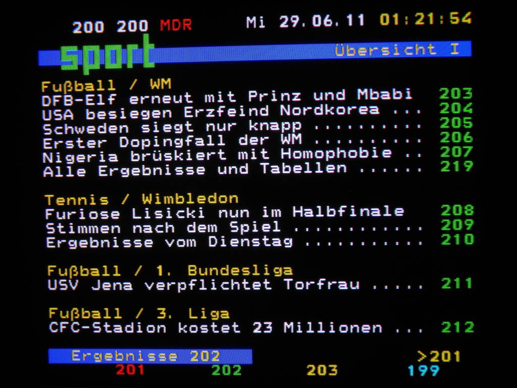 Teletext MDR Fernsehen