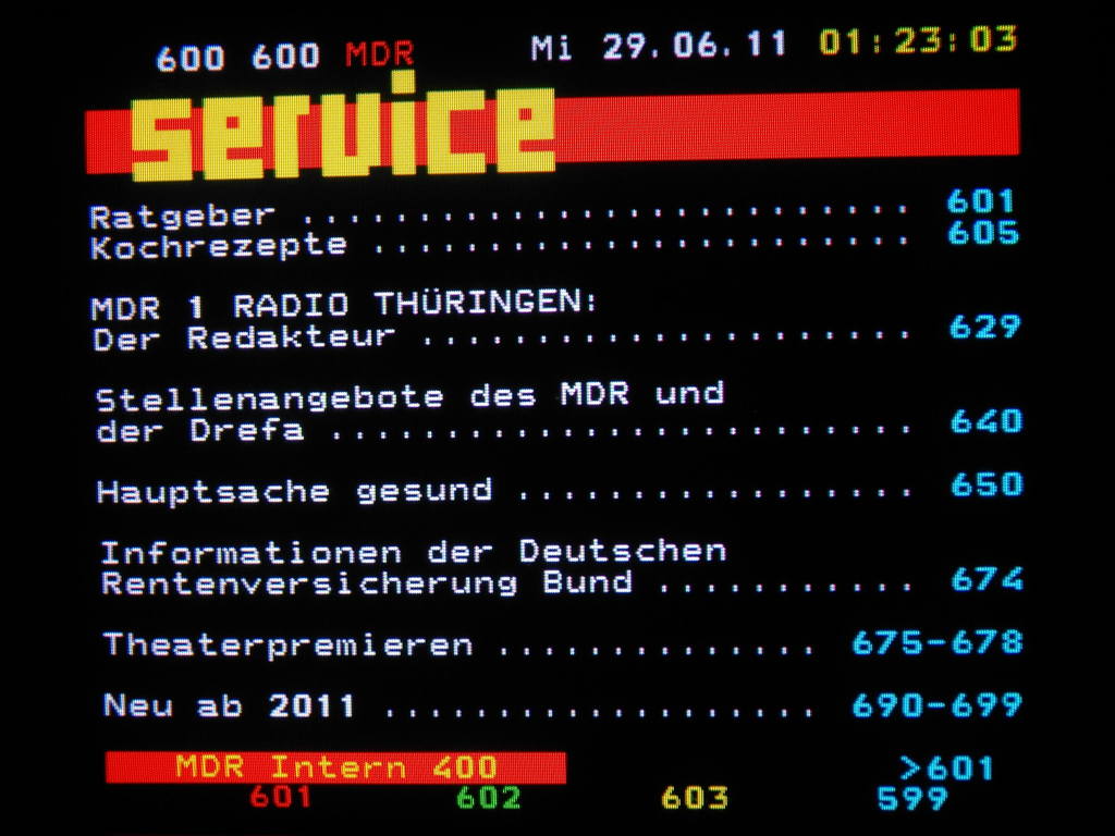 Teletext MDR Fernsehen