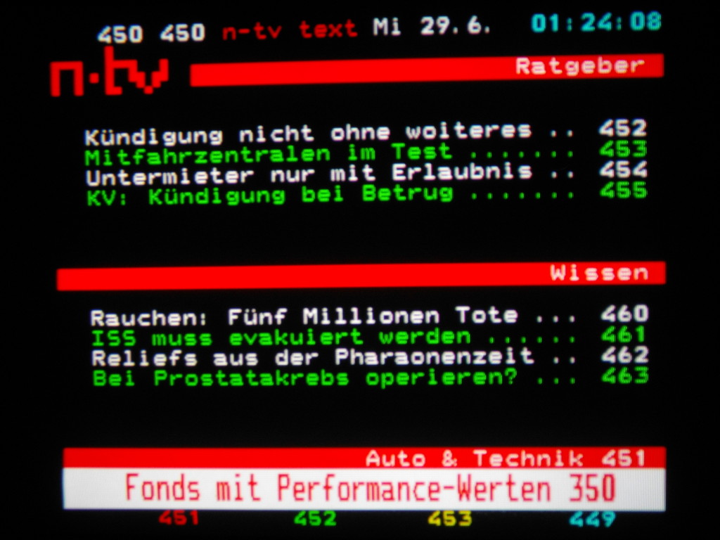 Teletext n-tv