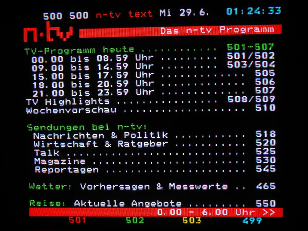 Teletext n-tv