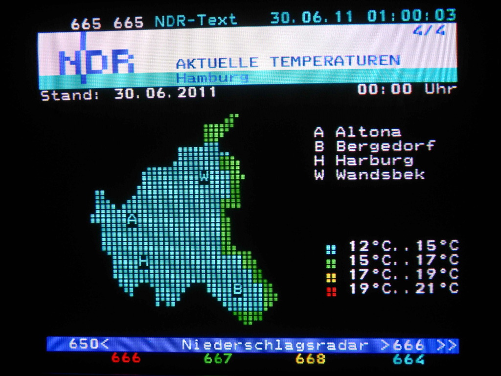 Teletext NDR Fernsehen