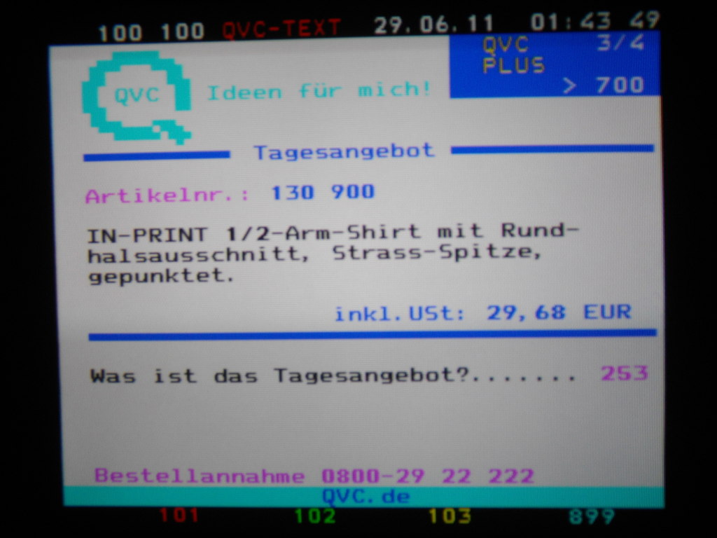 Teletext QVC