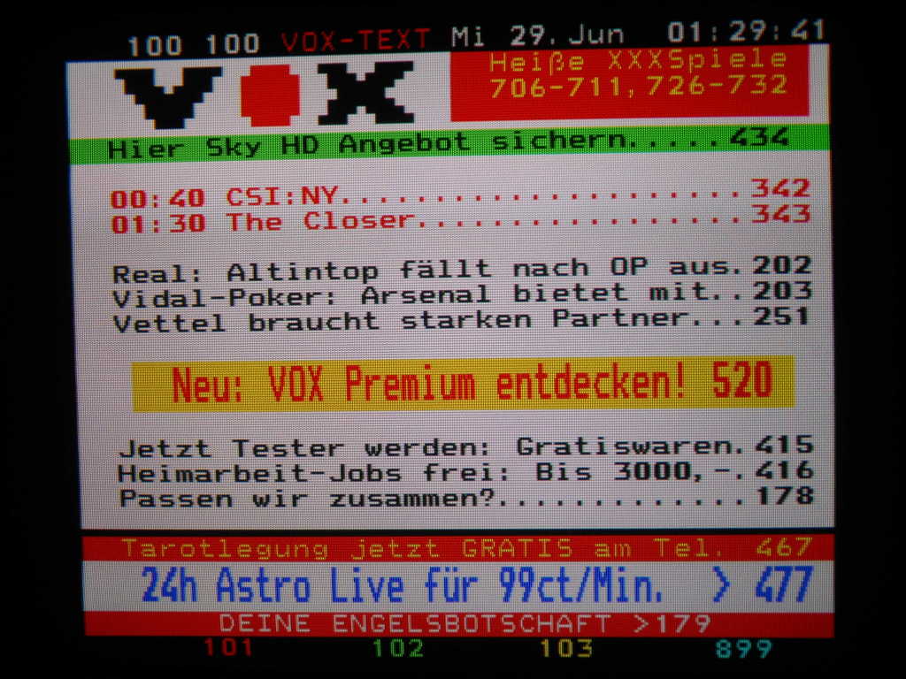 Teletext VOX