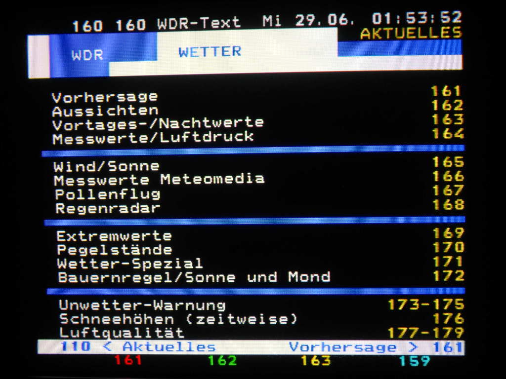 Teletext WDR Fernsehen