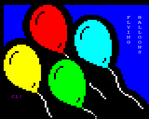 Teletext - Flying Balloons