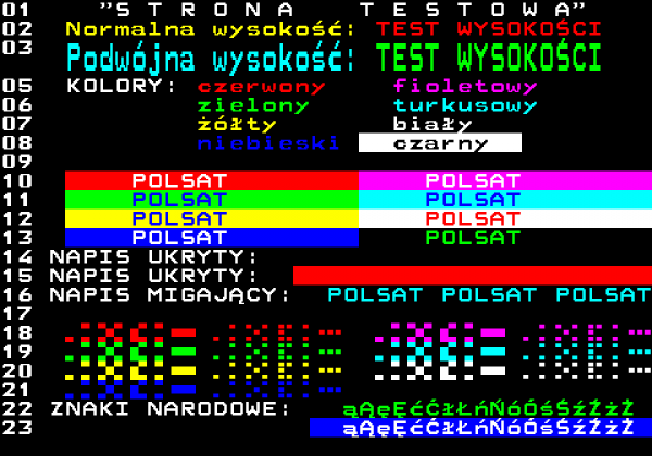 Teletext Polsat