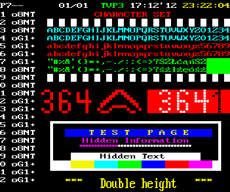 Teletext TVP Rzeszow