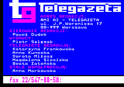 Teletext TVP 1