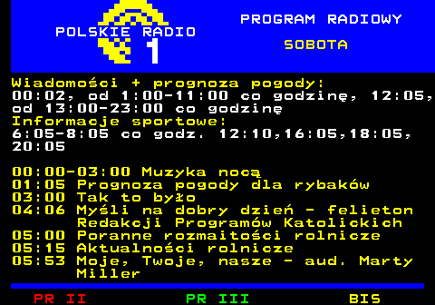 Teletext TVP 1