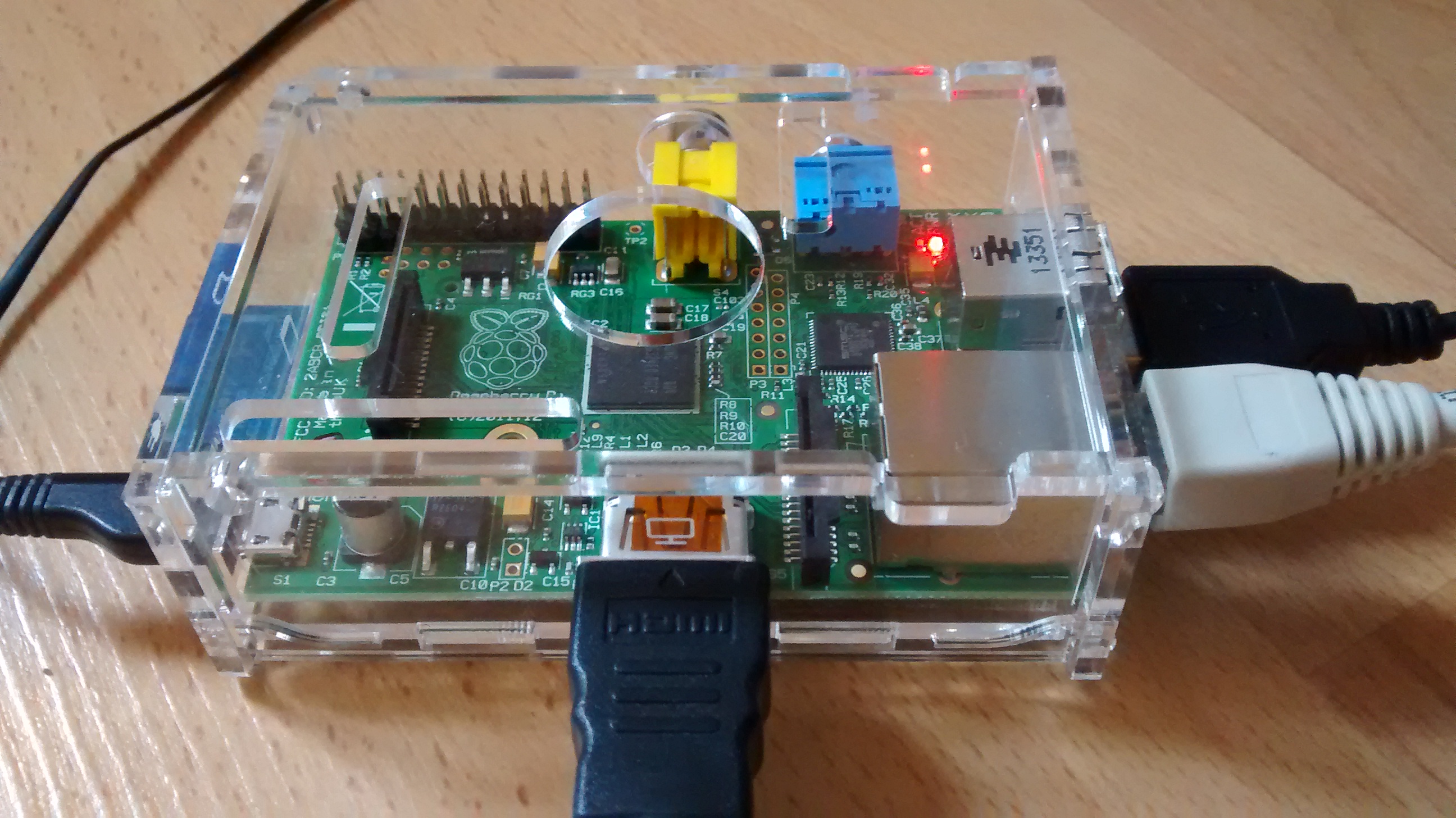 My Raspberry Pi running NetBSD