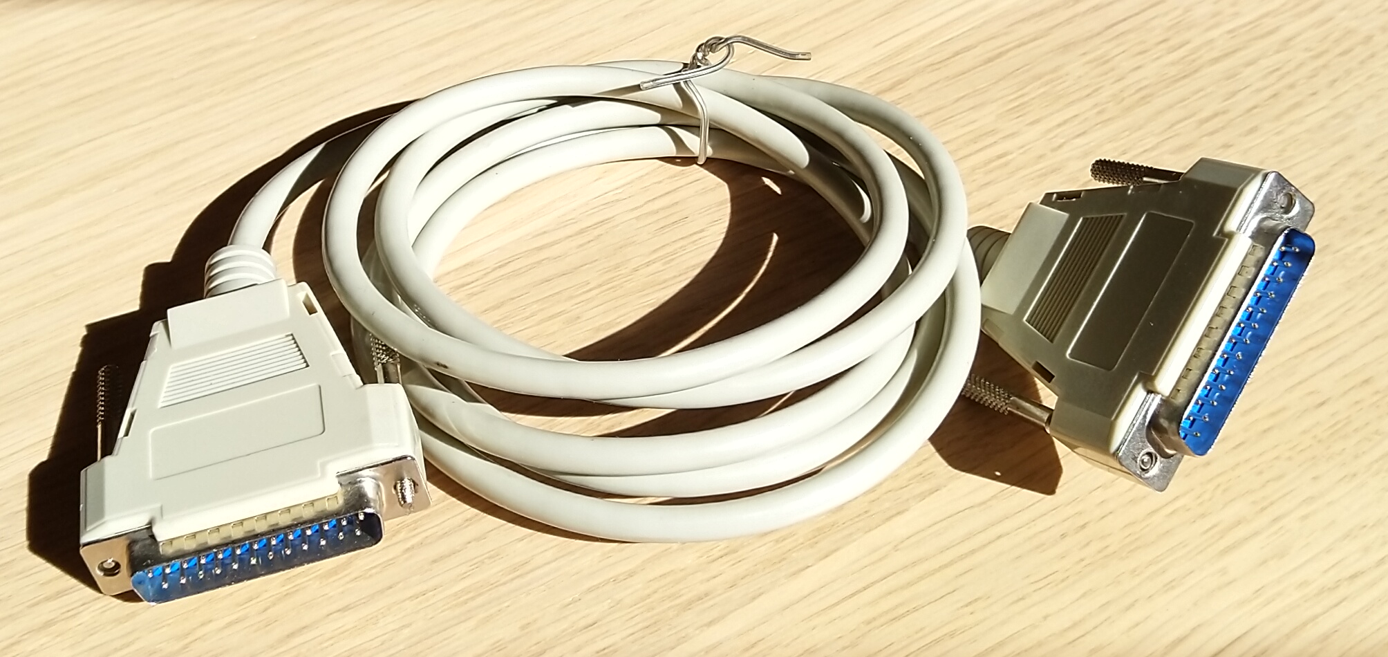 Null printer cable